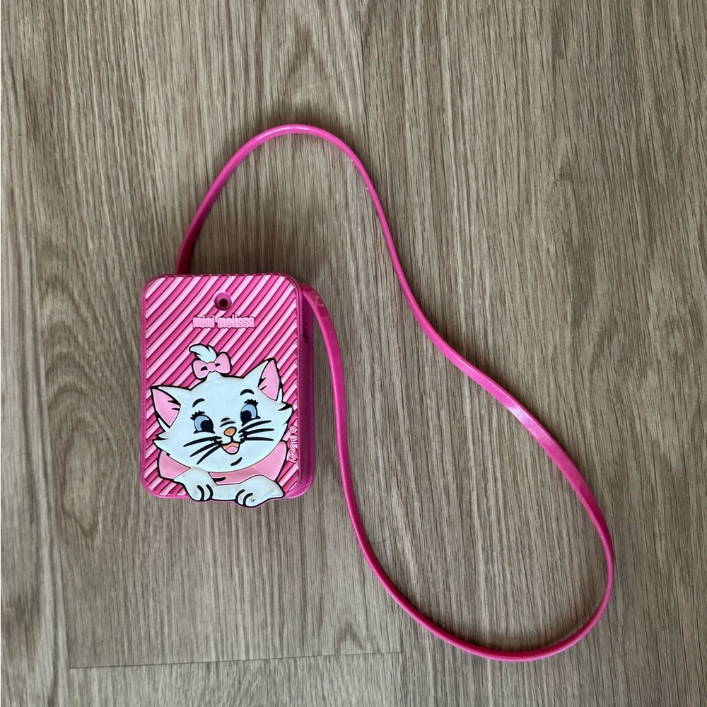 Mini Melissa x Disney toddler Acqua Bag + Marie - Amarela Rare The Aristocats